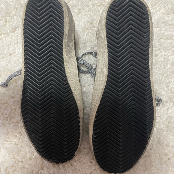 Golden Goose Mid Star Green Glitter Sz. 36 - Picture 6 of 14